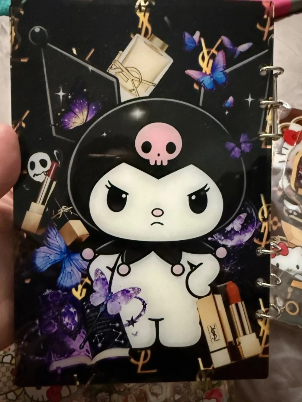 YSL KUROMI SHAKER NOTEBOOK A5 size